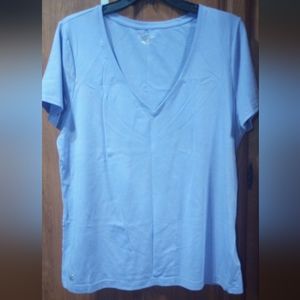 Lilly Pulitzer Lavender V-Neck T-shirt XXL